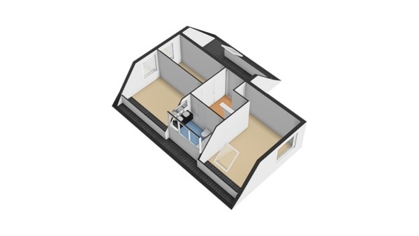 Floorplan - Kattestaart 4, 2954 AC Alblasserdam